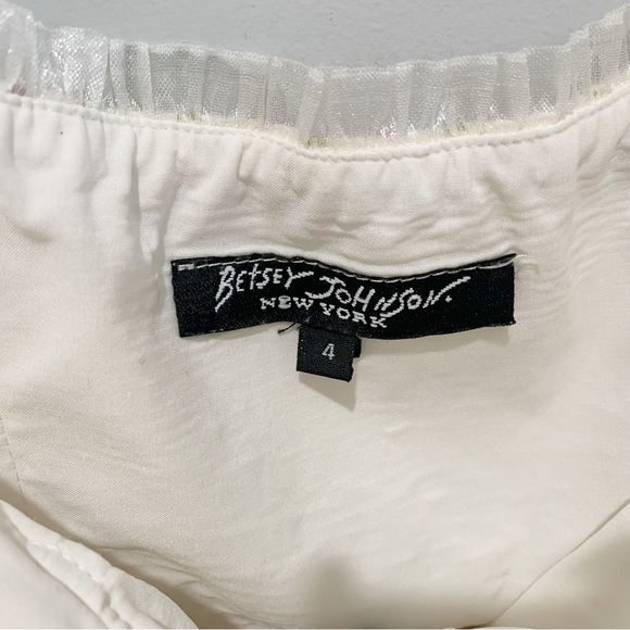 Betsey Johnson vintage floral corset bustier dress! - Picture 6 of 6